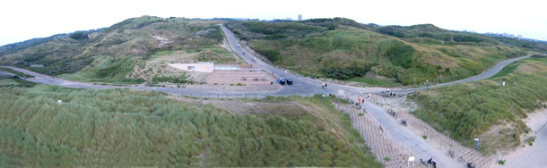 Zuiderstrand ter hoogte van Beachclub Friends